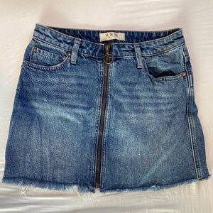 FREE PEOPLE DENIEM SKIRT